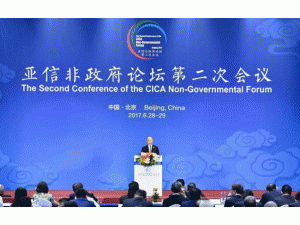  亚信非政府论坛第二次会议形成五项共识